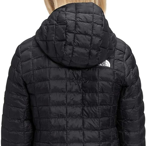 🆕 The North Face Girls' Thermoball Eco Hoodie, X-Small (6) - TNF Black, Auth. - Picture 3 of 14